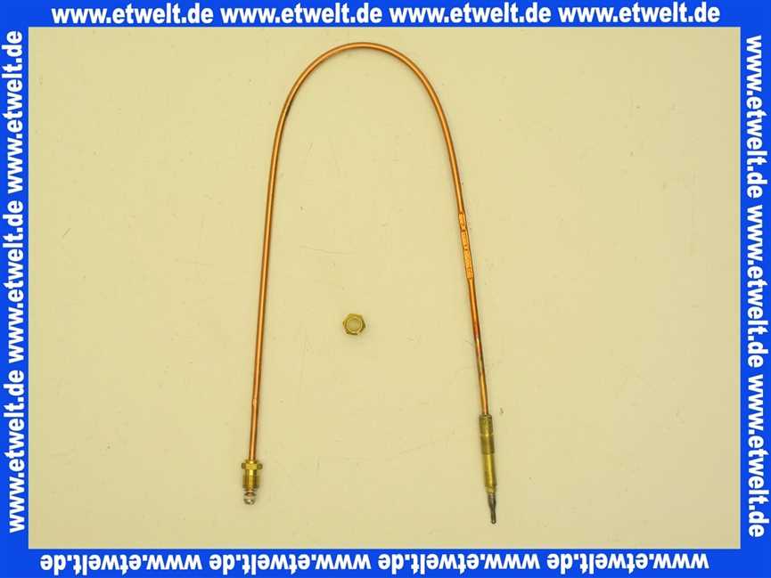 8880501 Wolf Thermoelement Ersatzteilset für NG-2P