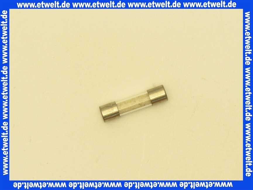 8902433 Wolf Feinsicherung 5A mittelträge 1 Stück