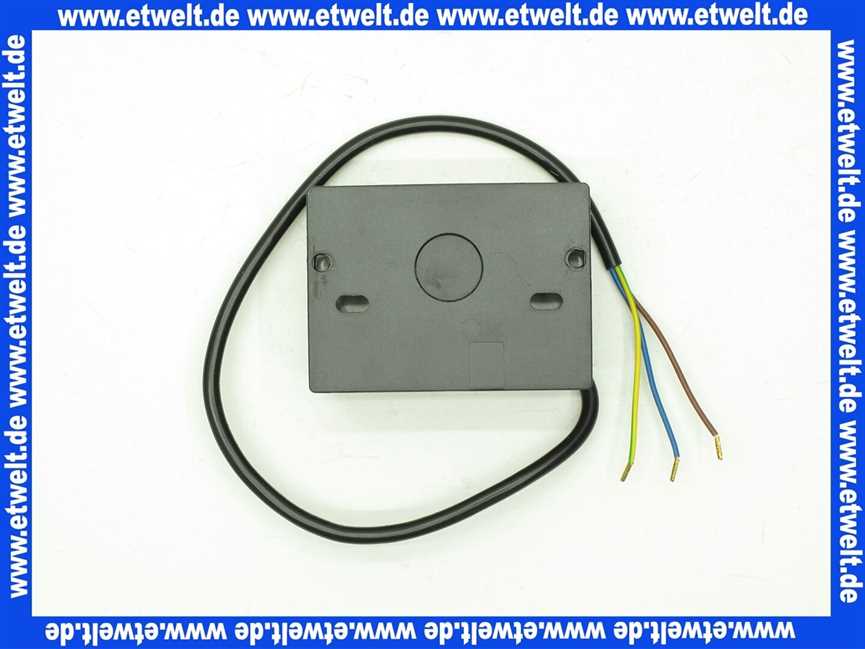 8902567 Wolf Zündtrafo m. Kabel EBI 052F0003