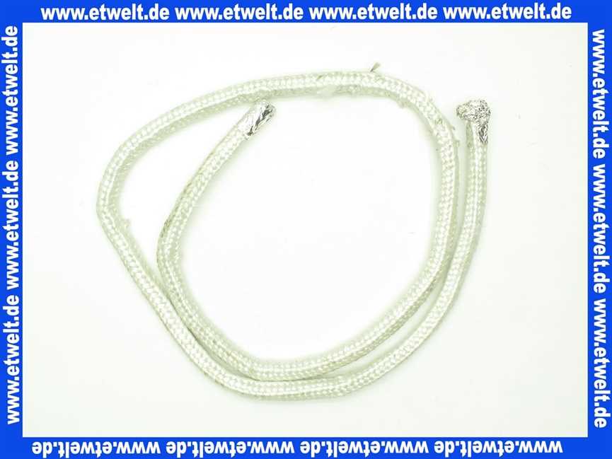 8904988 Wolf Dichtungsschnur Reinigungsdeckel 12x12x1350mm