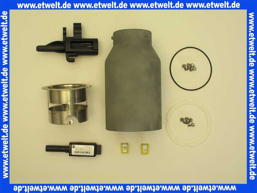 8908075 Wolf ET Flammrohr Brennerrohr Keramik (Set) für COB-20,