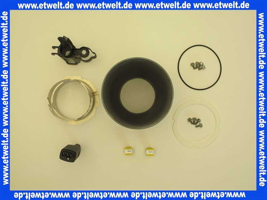 8908075 Wolf ET Flammrohr Brennerrohr Keramik (Set) für COB-20,