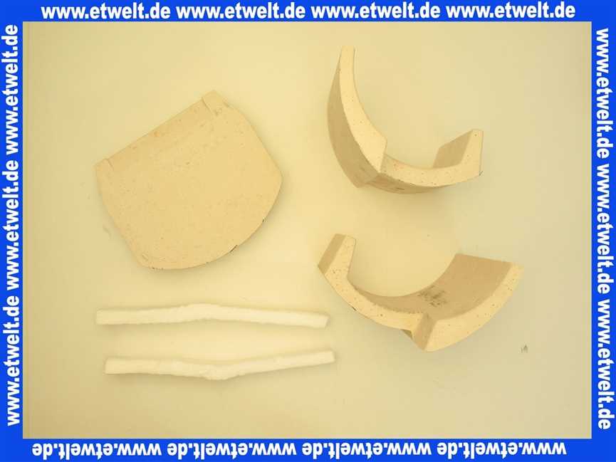 9145961 Wolf ET Verbrennungskammer unten mit Dichtung, fü BVG-23,