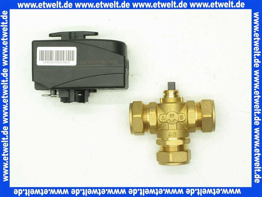 9146799 Wolf 3-Wegeumschaltventil und Stellmotor