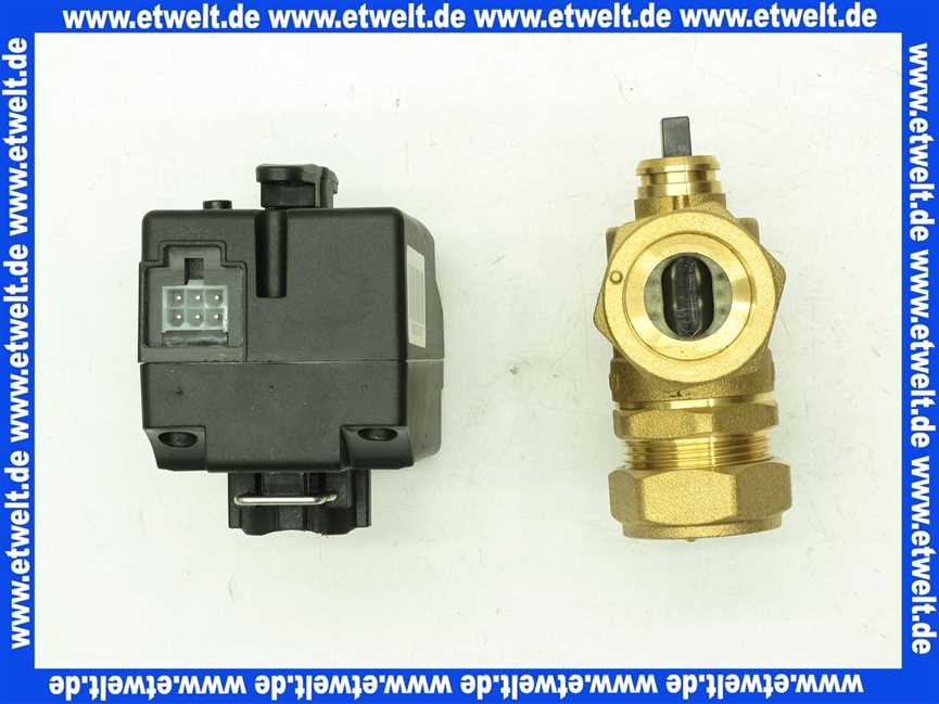 9146799 Wolf 3-Wegeumschaltventil und Stellmotor