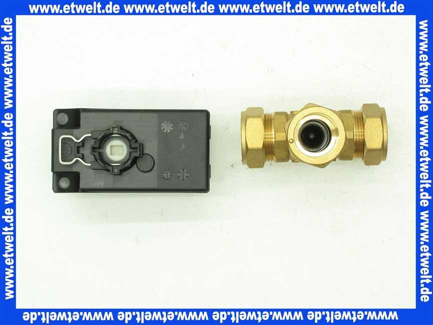 9146799 Wolf 3-Wegeumschaltventil und Stellmotor