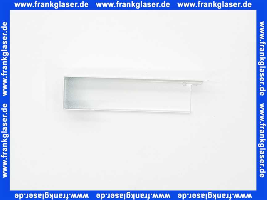 107539 Zehnder Abdeckblende weiss