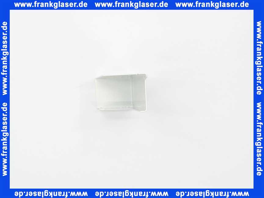 107539 Zehnder Abdeckblende weiss