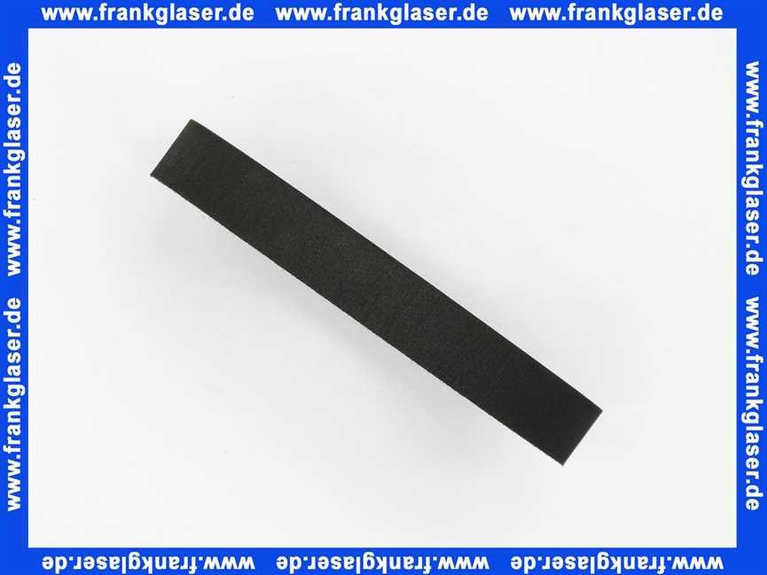 Zellkautschuk Dichtungsring EPDM 110 x 85 x 15 mm, schwarz