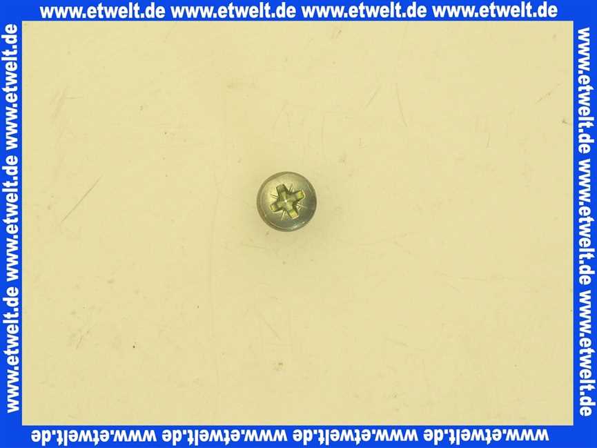 Vaillant Flachkopfschraube 118882