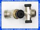 Bosch Absperrventil mit Rückflussverhinderer G3/4 - DN15 7101046