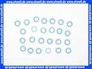 Bosch Dichtung 3/4 IT FP/CFP rot 25Stk Set VE 80427139