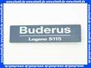 67902829 Buderus Geräteschild Logano S115