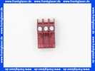 8718582619 Buderus Anschlussklemme 3-polig purpurrot