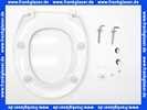 796500102 Concept WC-Sitz Optima Z (2) mit Edelstahlbefestigung fest-fix, antibakteriell, weiss