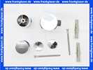 Damixa Rutscher Brausehalter und Montageset zu Brausestange 23911.00 verchromt