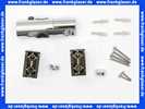 Damixa Rutscher Brausehalter und Befestigungsset zu Brausestange 23923.00