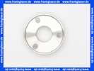 09301113007 Dornbracht Rosette Flansch Standrohr Ersatzteile 093011130 roh vernickelt