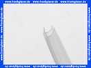GUMTA38 DUKA Abtropfdichtung horizontal hoch f. ESG m.Abrisslinie 1000 mm lang