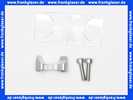 SILA10PCA GRP-Duka 3 Ersatzteile/Austausch zu individual 4.0 VVR-FPF L 1200 x 2000, silber matt transparent PflegeCare
