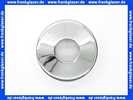 Sifonrosette verchromt 85mm Durchmesser 50mm tiefe für 1 1/4 Waschtisch oder Bidetsifon