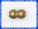 Tectite Steckfitting Kupfer Muffe IG 18mm