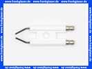 ELCO Blockelektrode Doppelzündelektrode für Elco EL01, EL01A, EL02 Anschluss 6,3 mm