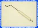 3333240494 Elco Zündelektrode links 180 lang, D3 x 75 Porzellan D14x80