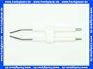 Doppelzündelektrode 4x70mm, passend zu HBV 18/20/22, *BG* inkl. Schraube M