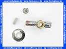 Kombi-Eckventil mit Rohrbelüfter chrom-poliert,selbstdichtend, 1/2 Zoll x10mm