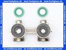 Flamco Hahnblock EXCLUSIV Eck E2/50 G3/4i x G3/4a MS vern. m. Konus F10016
