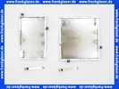 242.904.00.01 Geberit Tasten zu AquaClean Designplatte