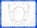 250034111 Geberit WC-Sitz und Deckel weiss für DoucheWC bodyLux