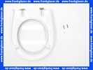 Geberit Visit WC-Sitz, weiß Scharniere Edelstahl 571150000