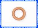 GEKA plus Ersatzdichtung Dichtung beigerote NBR Formdichtung für Trinkwasser mit KTW-Zulassung nach D2 und Langzeit-Prüfergebnis DVGW W270, für GEKA plus Kupplungen Modellreihen K, EK, XK Schnellkupplung Klauenkupplung Schlauchkupplung