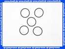 0129700M Grohe O-Ring Dichtung 40x3 (5 Stueck)