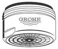 13929FF0 Grohe Mousseur 13929 Durchflussklasse A 15l/min bei 3 bar M24x1 türkis