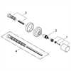 19470000 Grohe UP-Ventil Oberbau Grohtherm 3000 C 19470 Einbautiefe: 28-80mm chrom
