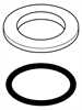 36370000 Grohe Rosette 36370 chrom