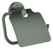 40367AL1 Grohe WC-Papierhalter Essentials 40367 mit Deckel hard graphite geb.
