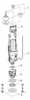 42297 Grohe Ablaufventil ECO 2 Mengen- Technik AV1 mattchrom/vc