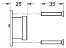 46627 Grohe FG Verlängerung für WT-Armatur