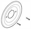 47170000 Grohe Rosette 47170 für Automatic 2000 178mm chrom