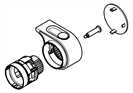 47923000 Grohe Absperrgriff 47923 chrom