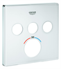 Grohe Rosette 49043 für SmartControl UP-THM eckig mit 3 ASV moon white 49043LS0