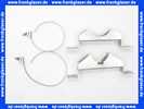 97512995 Grundfos Zubehör für Unterwasserpumpen Auflageschellensatz 2 Stück D68/D88