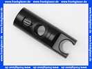 Hansgrohe Schieber Brausehalter Vernis Showerpipe mattschwarz 93729670