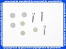 96614000 Hans Grohe Verschlussstopfen Set Pharo Duschtempel 90
