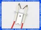 7101150 Junkers Zündelektrode mit Kabel/Stecker U102,U104