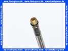 45517 Kaja Nirosta-Druckschlauch zu Wannenrandarmatur M10 x 1 x G1/2 Zoll x 600mm